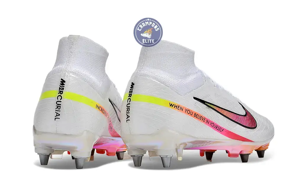 Air Zoom Mercurial Superfly 9 x Rashford SG Blanc/Noir - Image 6