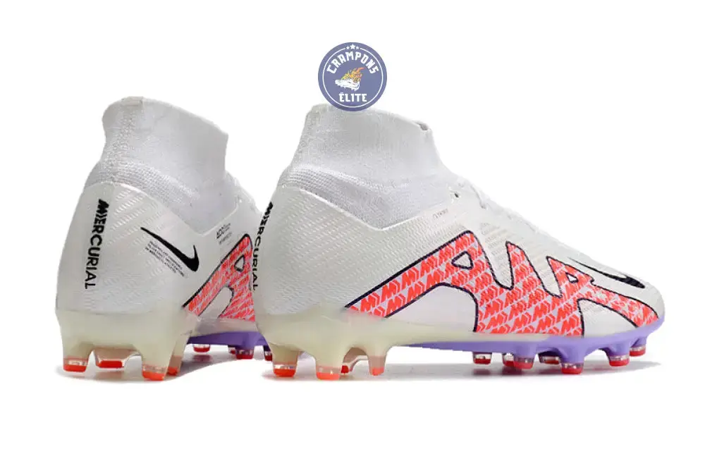 Air Zoom Mercurial Superfly 9 AG - Blanc/Rouge/Blanc ÉDITION LIMITÉE - Image 6
