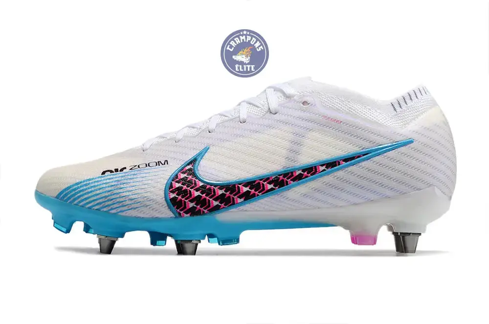 Air Zoom Mercurial Vapor 15 Academy Anticlog SG - Blanc/Bleu/Rose - Image 5