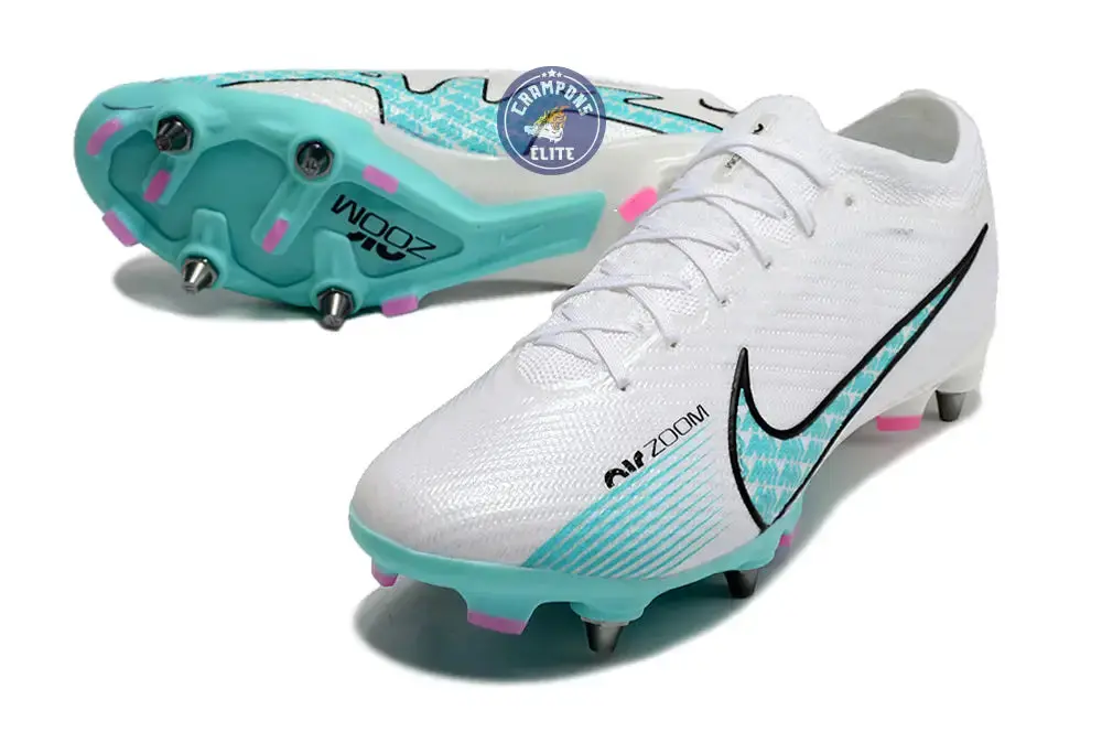 Air Zoom Mercurial Vapor 15 Academy Anticlog SG Blast - Blanc/Bleu Turquoise/Rose - Image 2