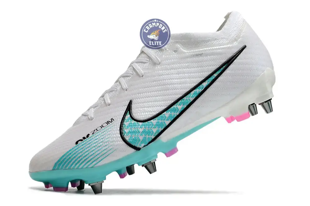 Air Zoom Mercurial Vapor 15 Academy Anticlog SG Blast - Blanc/Bleu Turquoise/Rose - Image 4
