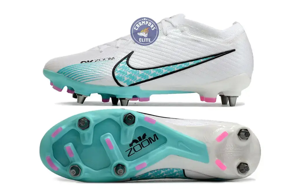 Air Zoom Mercurial Vapor 15 Academy SG Blast - Blanc/Bleu Turquoise/Rose