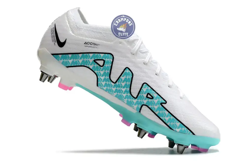 Air Zoom Mercurial Vapor 15 Academy SG Blast - Blanc/Bleu Turquoise/Rose - Image 3
