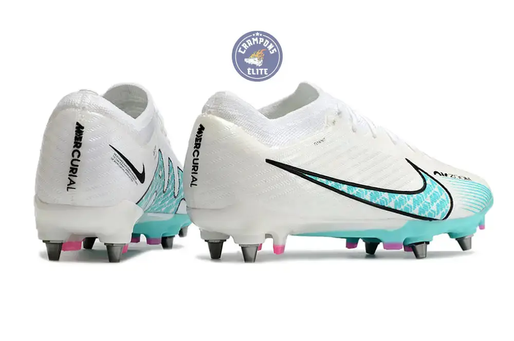 Air Zoom Mercurial Vapor 15 Academy SG Blast - Blanc/Bleu Turquoise/Rose - Image 6