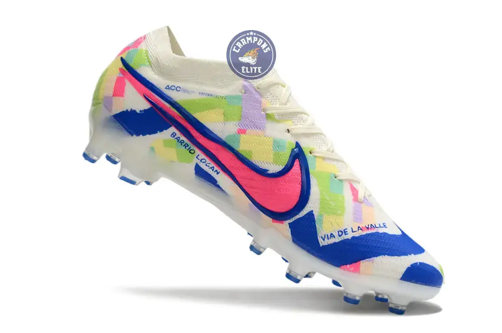 Air Zoom Mercurial Vapor 15 AG - Blanc/Jaune/Bleu/Vert/Rose - Image 3