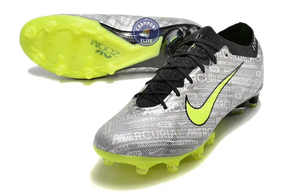 Air Zoom Mercurial Vapor 15 AG-PRO 25 - Argenté/Jaune Fluo/Noir - Image 2