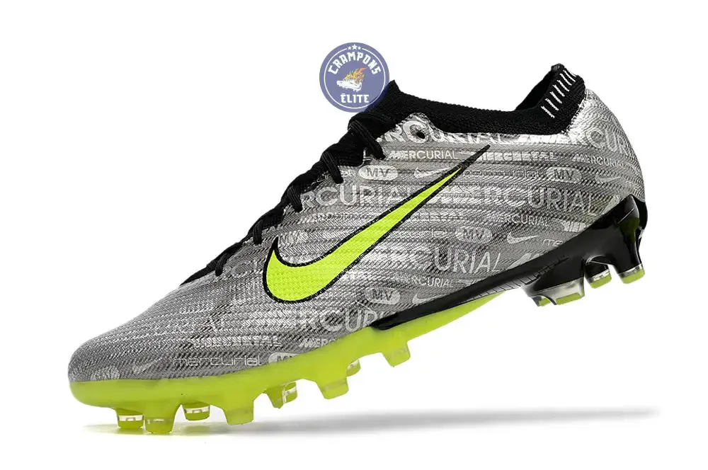 Air Zoom Mercurial Vapor 15 AG-PRO 25 - Argenté/Jaune Fluo/Noir - Image 4