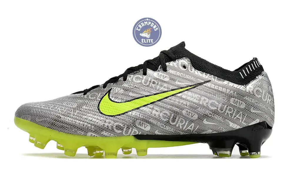 Air Zoom Mercurial Vapor 15 AG-PRO 25 - Argenté/Jaune Fluo/Noir - Image 5