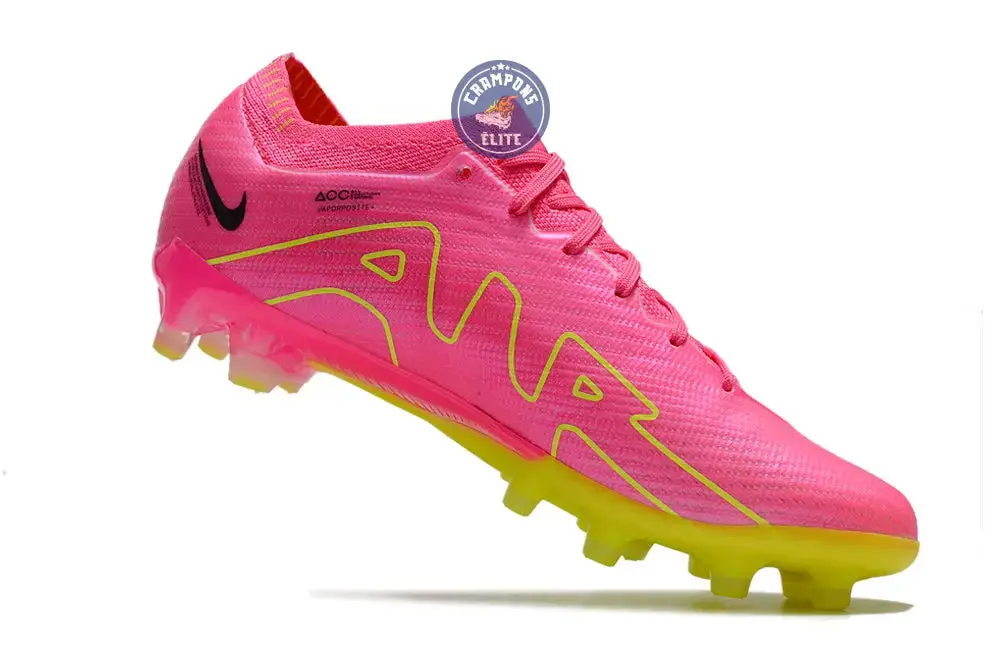Air Zoom Mercurial Vapor 15 AG-PRO Luminous - Rose/Jaune Fluo/Gris - Image 3