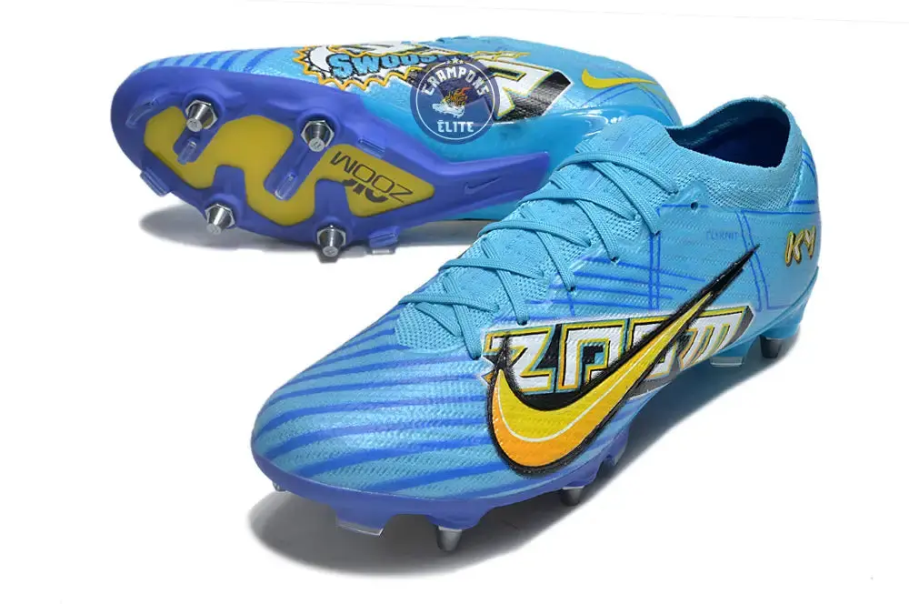 Air Zoom Mercurial Vapor 15 Anticlog SG Mbappé Personal Edition - Bleu/Blanc - Image 2