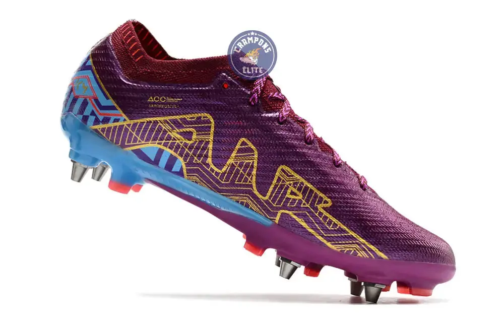 Air Zoom Mercurial Vapor 15 Anticlog SG Mbappé Personal Edition - Bordeaux/Doré - Image 3