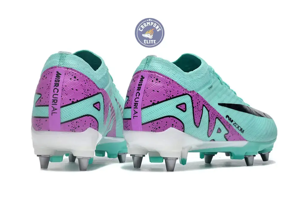 Air Zoom Mercurial Vapor 15 Anticlog SG Peak Ready - Turquoise/Rose/Noir/Blanc - Image 6