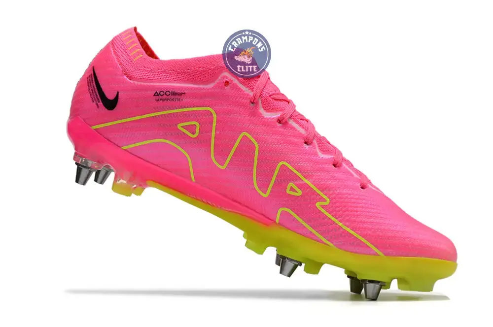 Air Zoom Mercurial Vapor 15 Anticlog SG-PRO Luminous - Rose/Jaune Fluo/Gris - Image 3