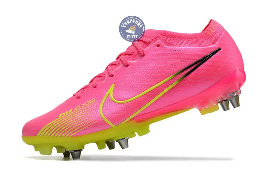 Air Zoom Mercurial Vapor 15 Anticlog SG-PRO Luminous - Rose/Jaune Fluo/Gris - Image 4