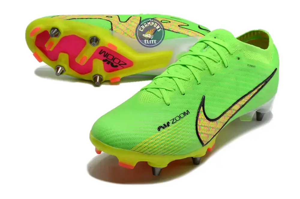 Air Zoom Mercurial Vapor 15 Anticlog SG - Vert/Jaune/Noir/Orange - Image 2