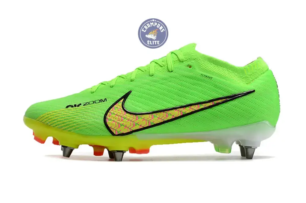 Air Zoom Mercurial Vapor 15 Anticlog SG - Vert/Jaune/Noir/Orange - Image 5