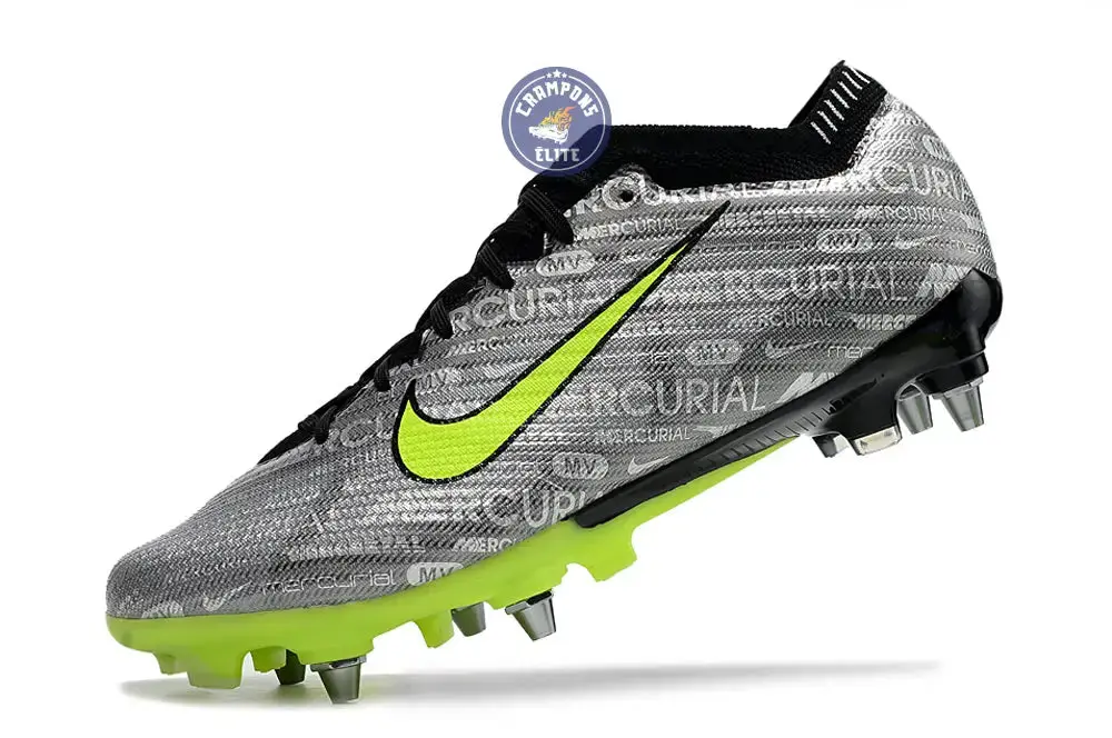 Air Zoom Mercurial Vapor 15 Anticlog SG XXV - Argenté/Jaune Fluo/Noir - Image 4