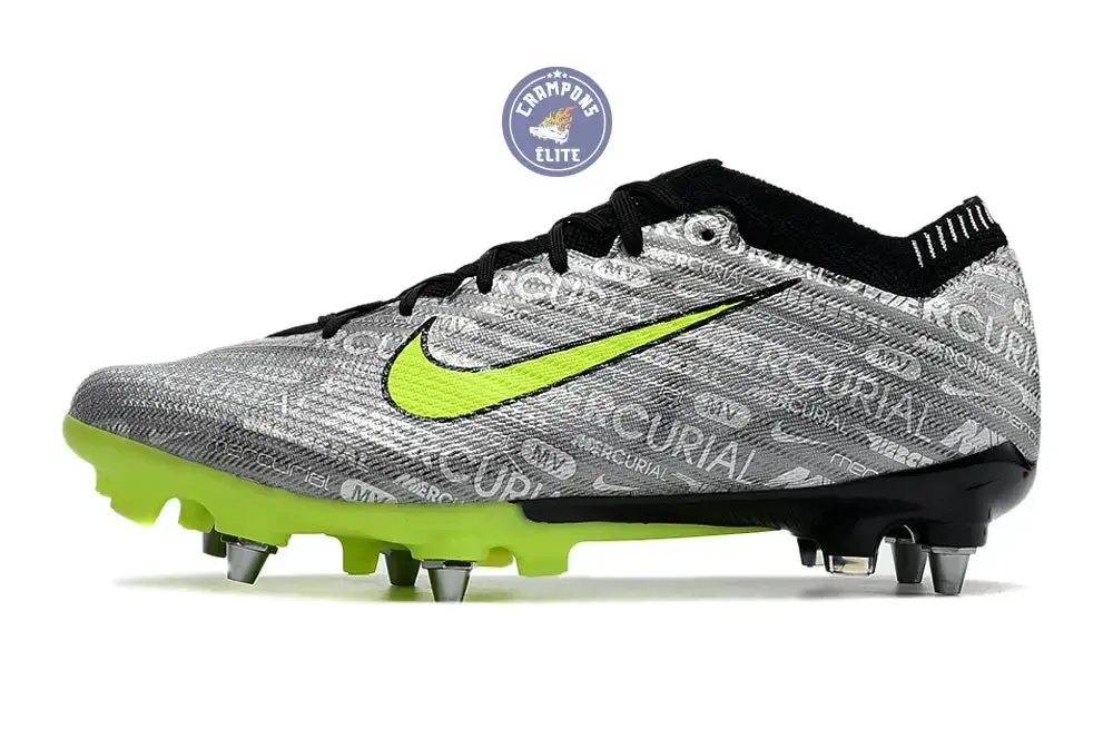 Air Zoom Mercurial Vapor 15 Anticlog SG XXV - Argenté/Jaune Fluo/Noir - Image 5