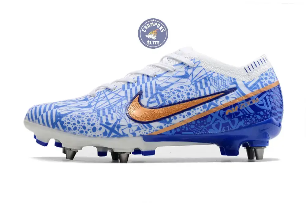 Air Zoom Mercurial Vapor 15 SG-PRO CR7 Personal Edition - Blanc/Cuivré/Bleu - Image 5
