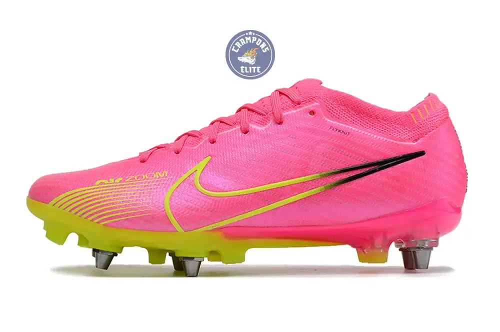 Air Zoom Mercurial Vapor 15 SG-PRO Luminous - Rose/Jaune Fluo/Gris - Image 5