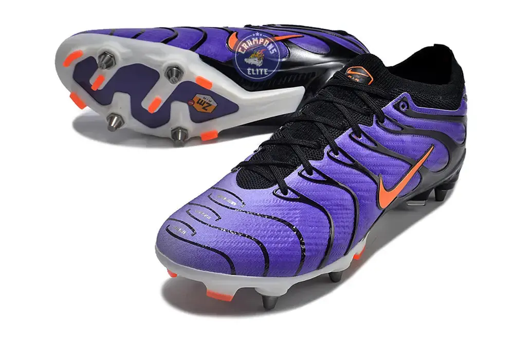 Air Zoom Mercurial Vapor 15 X Air Max Plus Pro Anticlog SG - Voltage Purple/Orange - Image 2