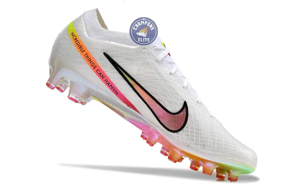 Nike Air Zoom Mercurial Vapor 15 x Rashford AG - Blanc/Jaune/Rose/Orange - Image 3