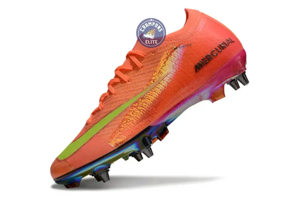 Air Zoom Mercurial Vapor 16 SG Cosmic Speed 2 - Orange/Noir ÉDITION LIMITÉE - Image 4