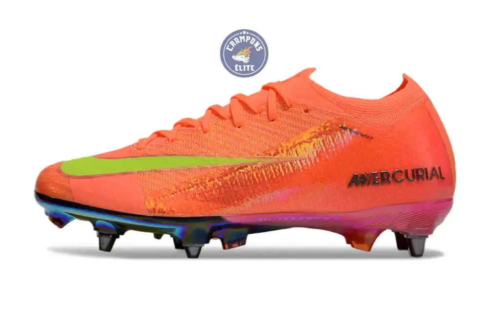 Air Zoom Mercurial Vapor 16 SG Cosmic Speed 2 - Orange/Noir ÉDITION LIMITÉE - Image 5