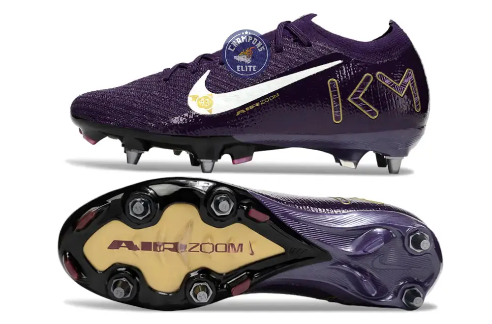 Air Zoom Mercurial Vapor 16 SG Mbappé Personal Edition - Violet/Blanc