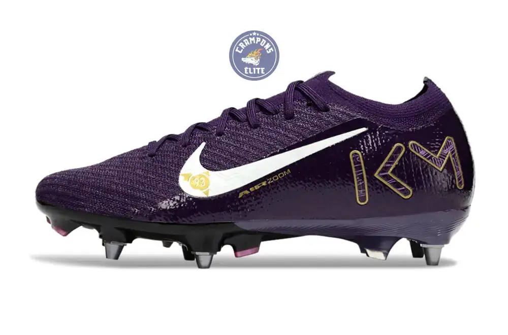 Air Zoom Mercurial Vapor 16 SG Mbappé Personal Edition - Violet/Blanc - Image 5