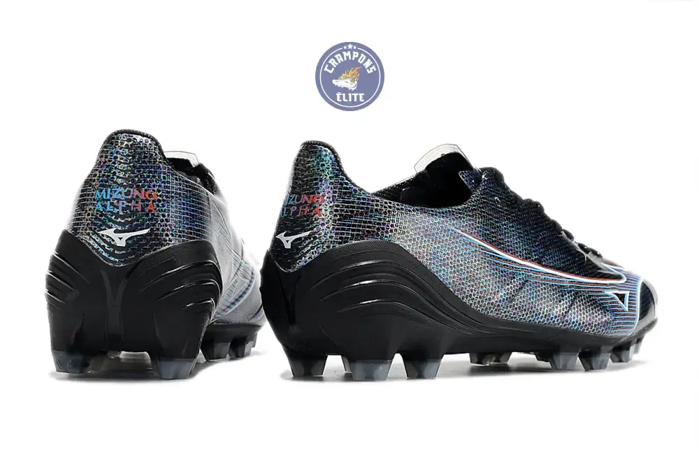 Alpha Elite FG/AG Black Pack - Noir/Rouge/Bleu - Image 6