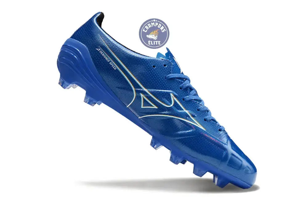 Alpha Elite FG/AG Mugen - Bleu/Blanc/Doré - Image 3