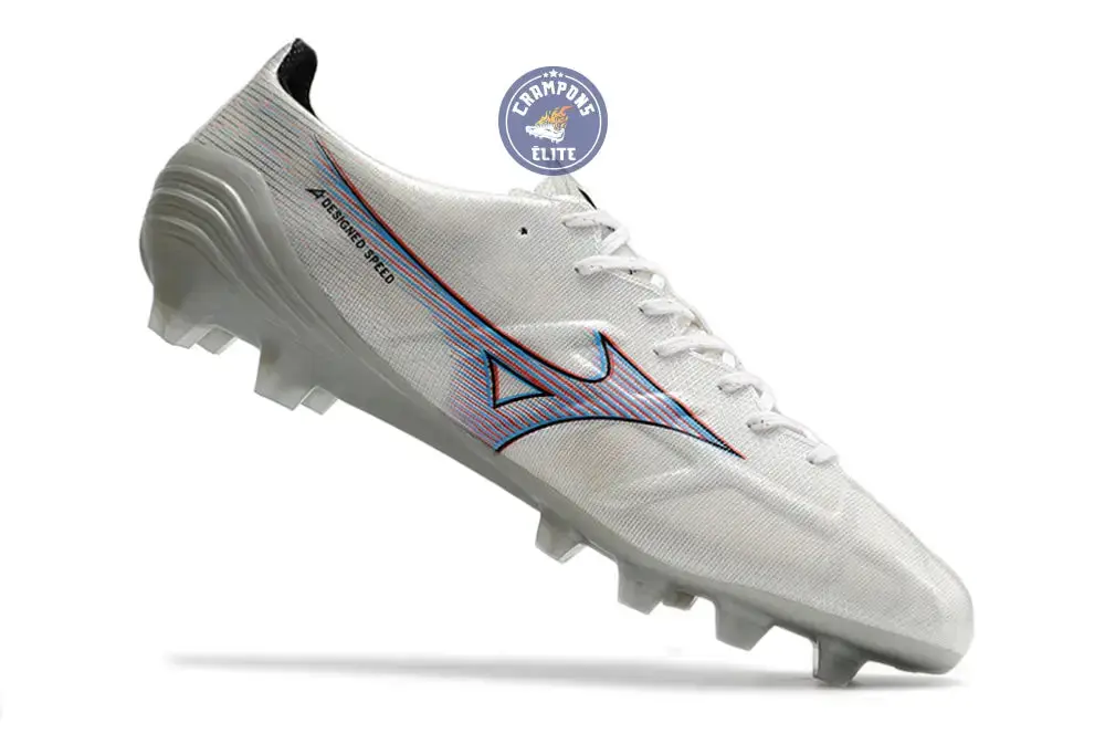 Alpha Elite FG/AG Shining - Blanc/Rouge - Image 3