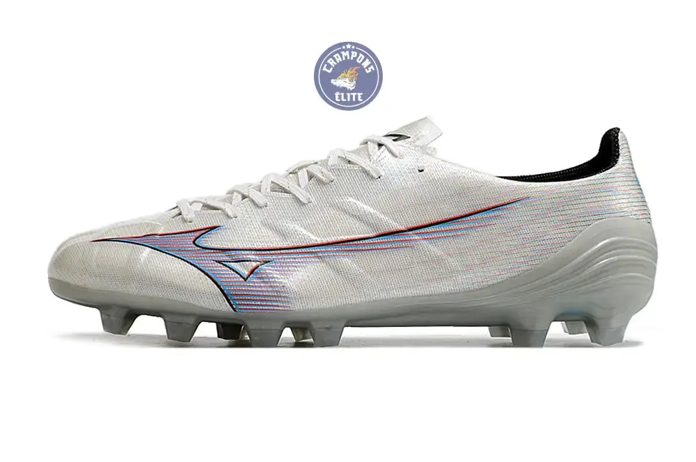Alpha Elite FG/AG Shining - Blanc/Rouge - Image 5