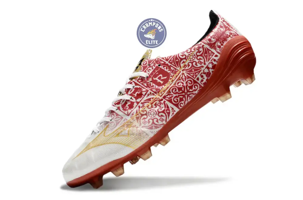 Alpha Made in Japan FG/AG Sergio Ramos 4 Vol. lll - Blanc/Doré/Rouge ÉDITION LIMITÉE - Image 4