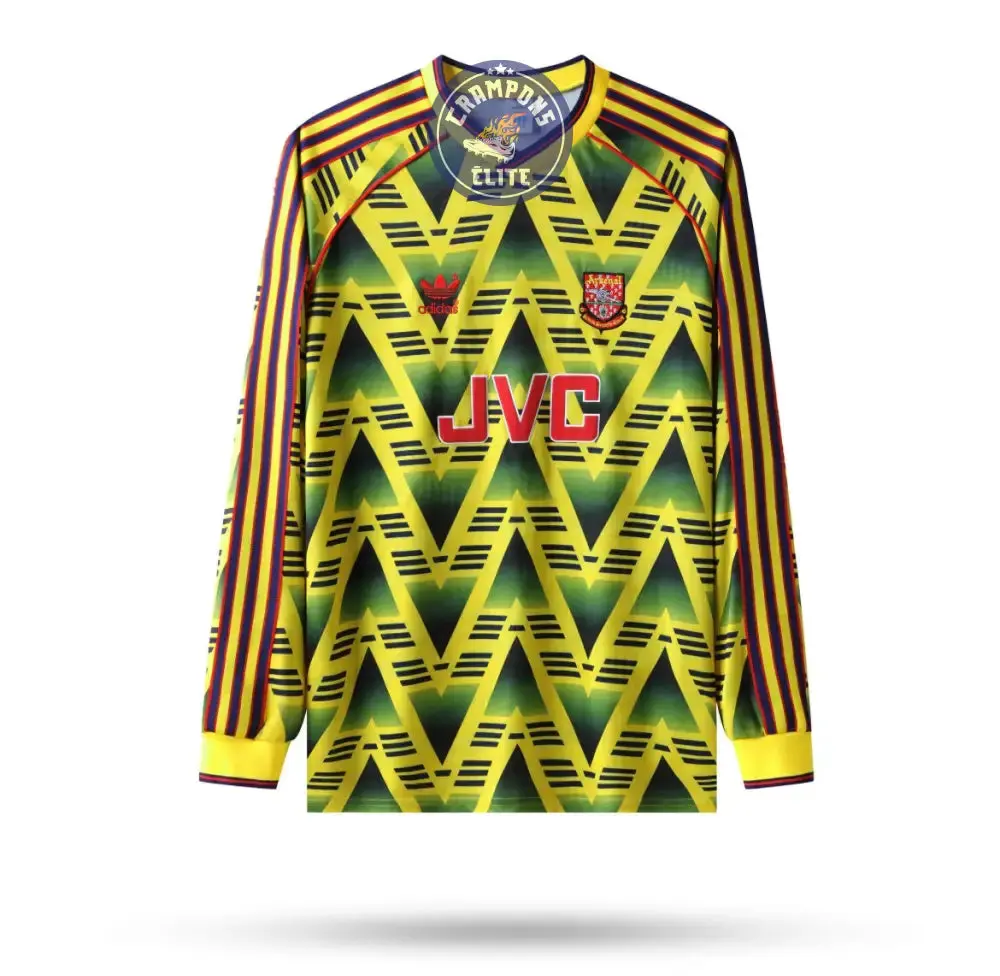 Arsenal 1992/93 Extérieur à manches longues