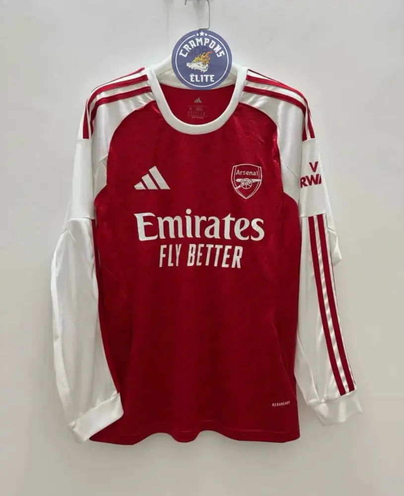 Arsenal 2025/26 Domicile à manches longues
