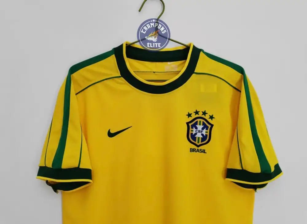 Maillot Brésil 1998 Domicile - Image 7