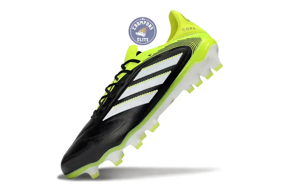 Copa Pure 3 Elite FG - Noir/Jaune Fluo/Blanc - Image 4