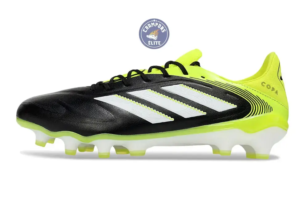 Copa Pure 3 Elite FG - Noir/Jaune Fluo/Blanc - Image 5