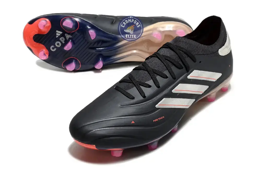 Copa Pure 2 FG Vivid Horizon - Noir/Argenté Rouge - Image 2