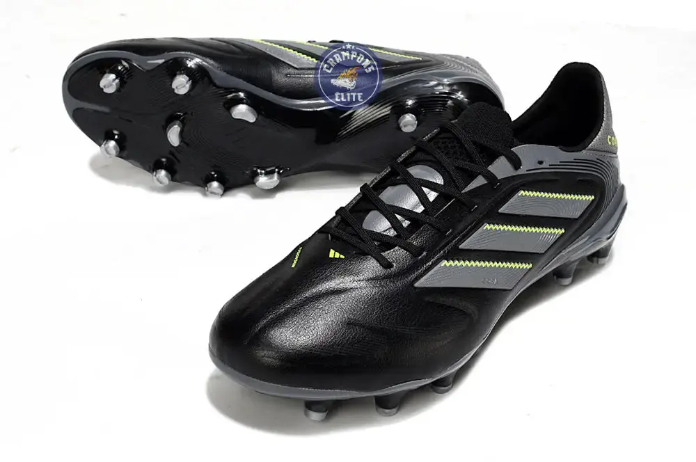 Copa Pure 3 Elite FG - Electric Stealth  Noir/Gris/Jaune Fluo - Image 2