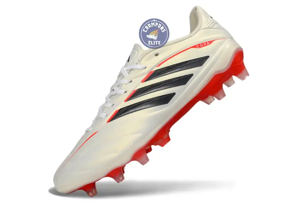 COPA PURE ELITE 4 FG BORN FOR GOALS-BLANC/ARGENTÉ/NOIR/LUCID RED - Image 4