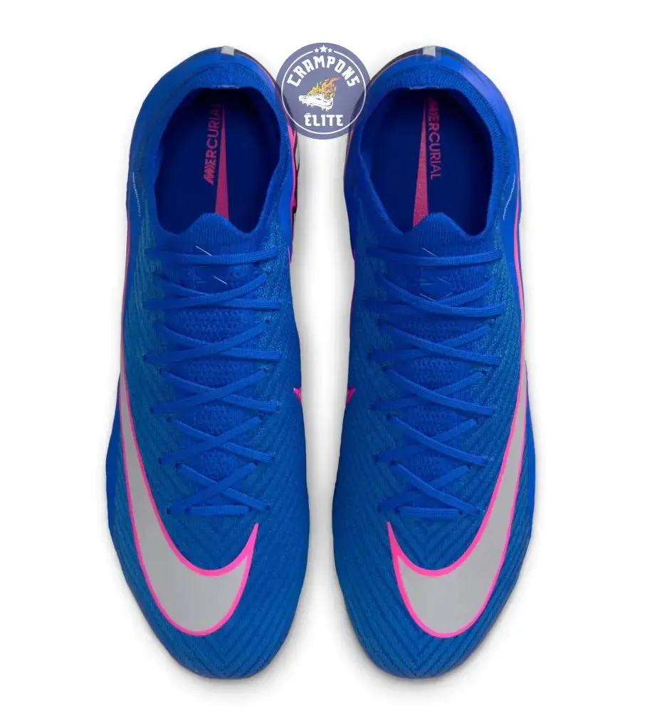 Nike Mercurial Vapor 16 FG Attack Pack - Bleu/Argent/Rose - Image 3