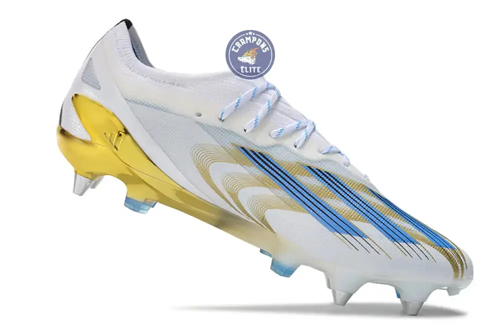 Crazyfast Messi .1 SG Las Estrellas - Blanc/Bleu/Doré ÉDITION LIMITÉE - Image 5