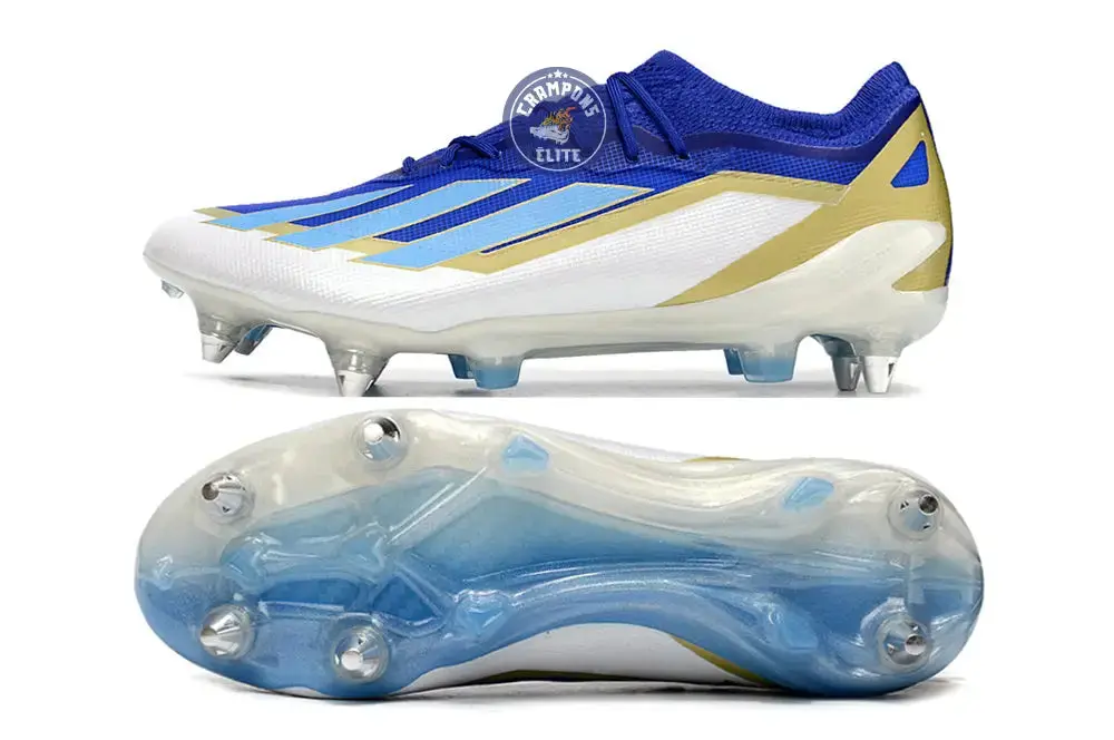 Crazyfast Messi Elite SG Spark Gen10s - Bleu/Blue Burst/Blanc