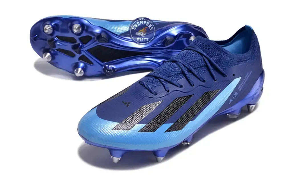 Crazyfast SG - Blanc Marine/Bleu Clair/Noir - Image 2