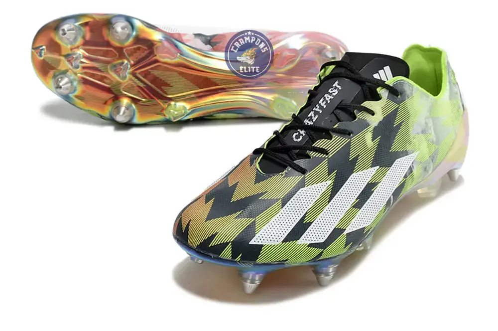 Crazyfast SG - Citron Lucide/Blanc/Rouge Solaire - Image 2