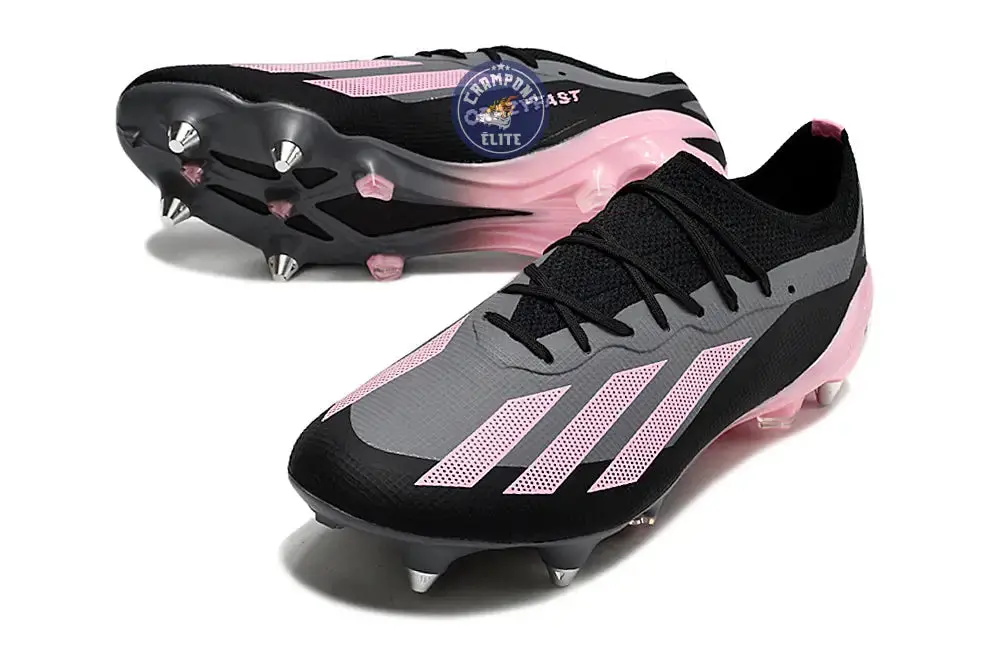 Crazyfast SG - Noir/Rose/Gris - Image 2