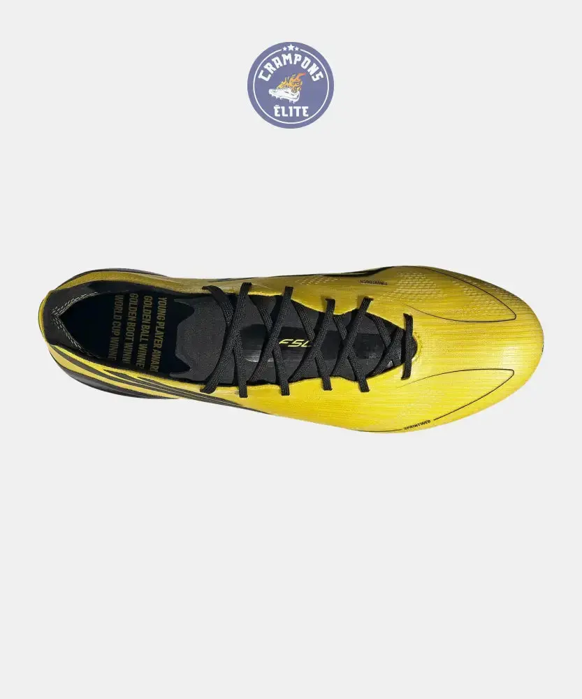 F50 ELITE ADIZERO 2010 FG REMAKE - JAUNE/NOIR ÉDITION LIMITÉE - Image 7